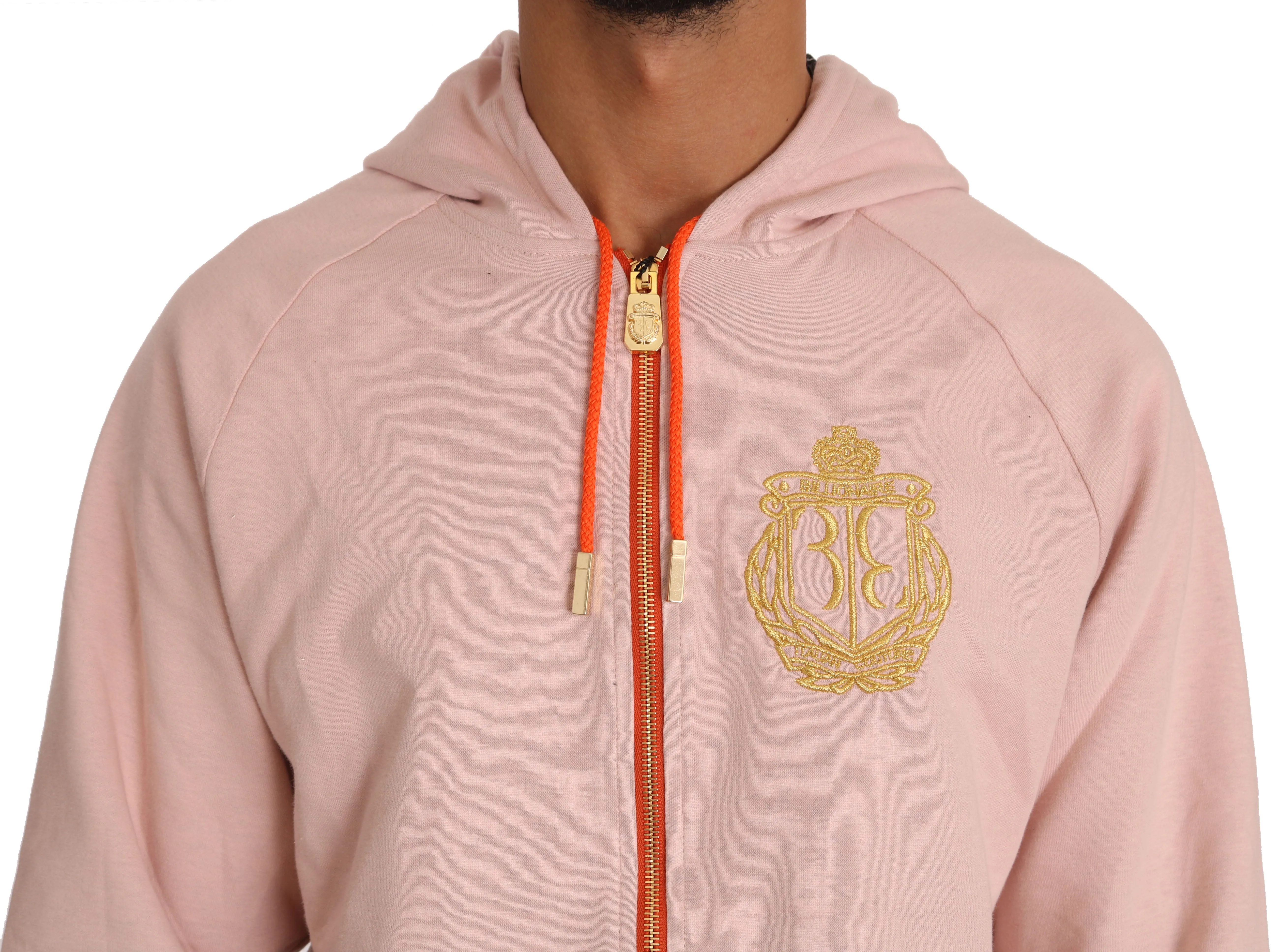 Pink Cotton Sweater Pants Tracksuit