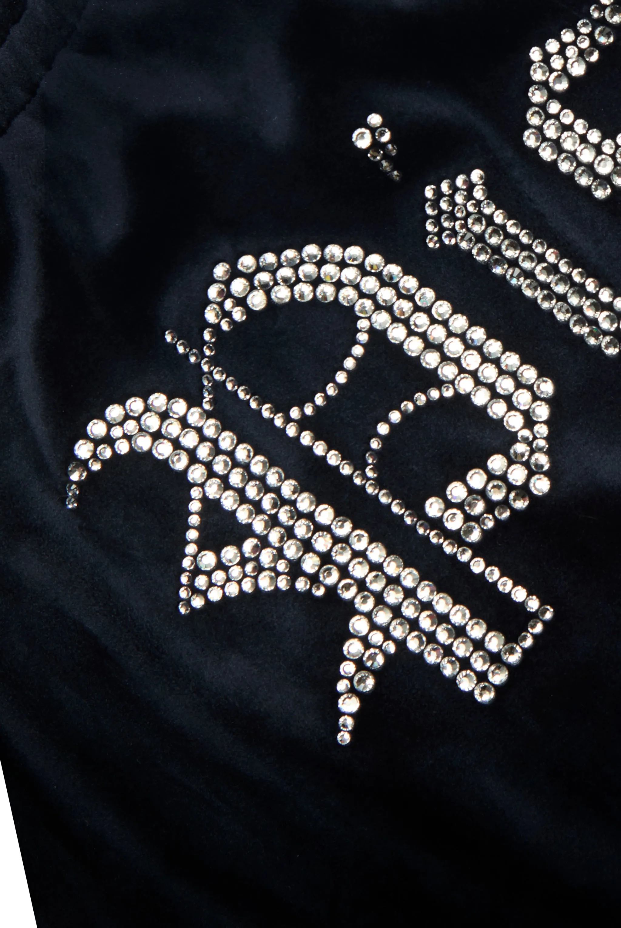 PISCES' NIGHT SKY VELOUR DIAMANTÉ TRACKSUIT BOTTOM