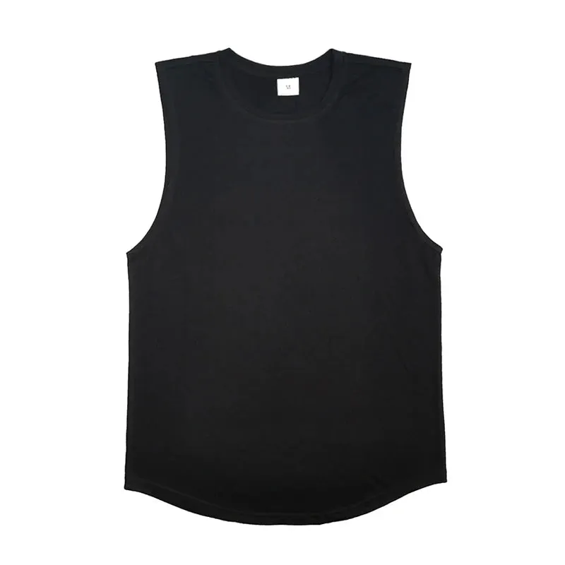 Plain Tank Top Men - Bodybuilding Singlet Gym Stringer Sleeveless Shirt, Blank Fitness Clothing Sportswear Muscle Vest