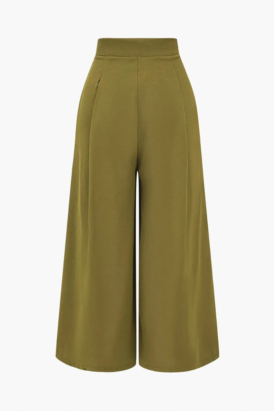 Poppy - Stylish Ruched Detail Woman's Trousers