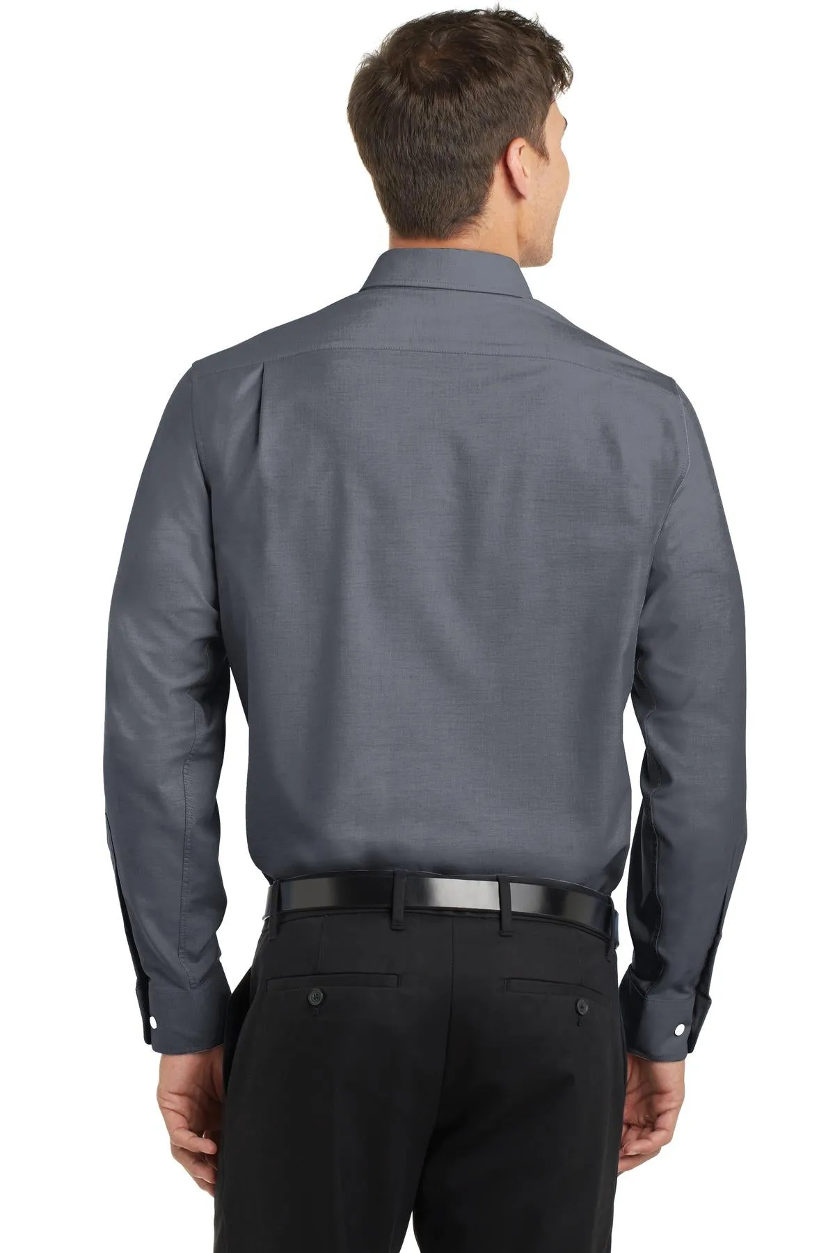 Port Authority SuperPro Oxford Shirt. S658 Black