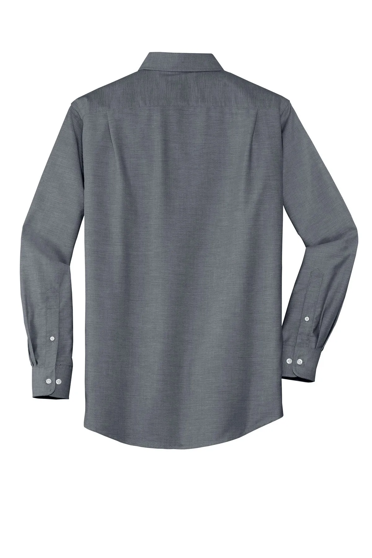 Port Authority SuperPro Oxford Shirt. S658 Black