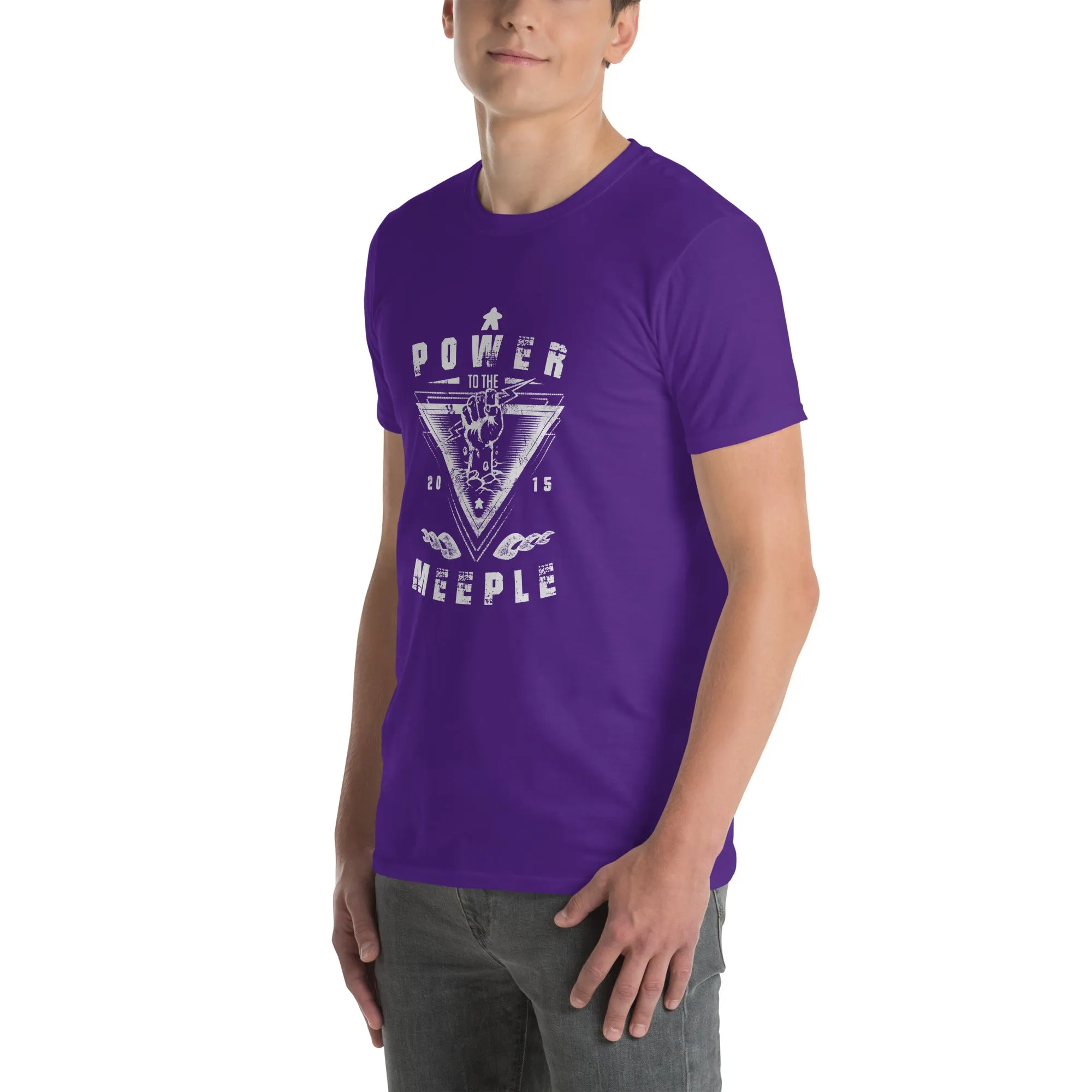 Power To The Meeple Board Game T-Shirt