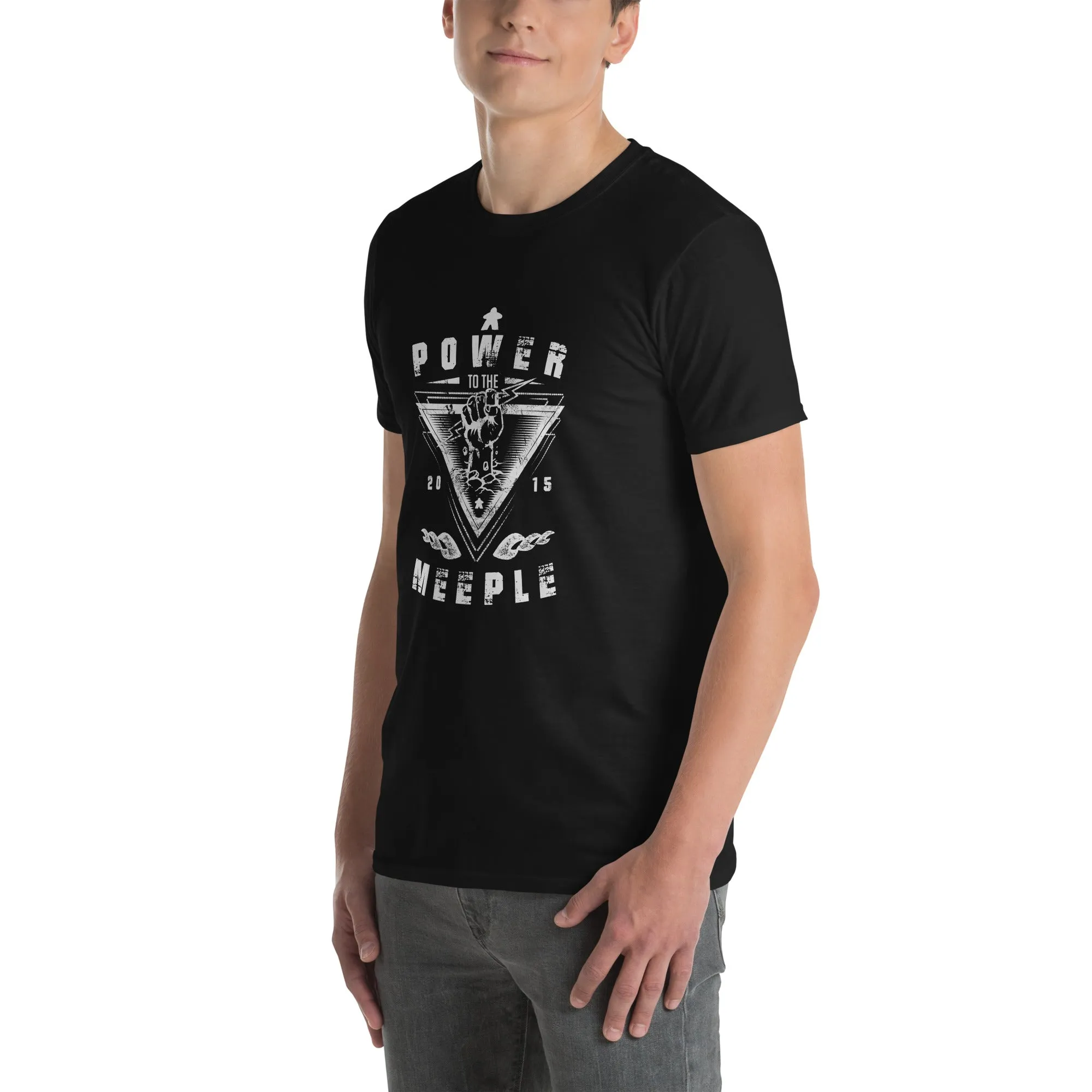 Power To The Meeple Board Game T-Shirt