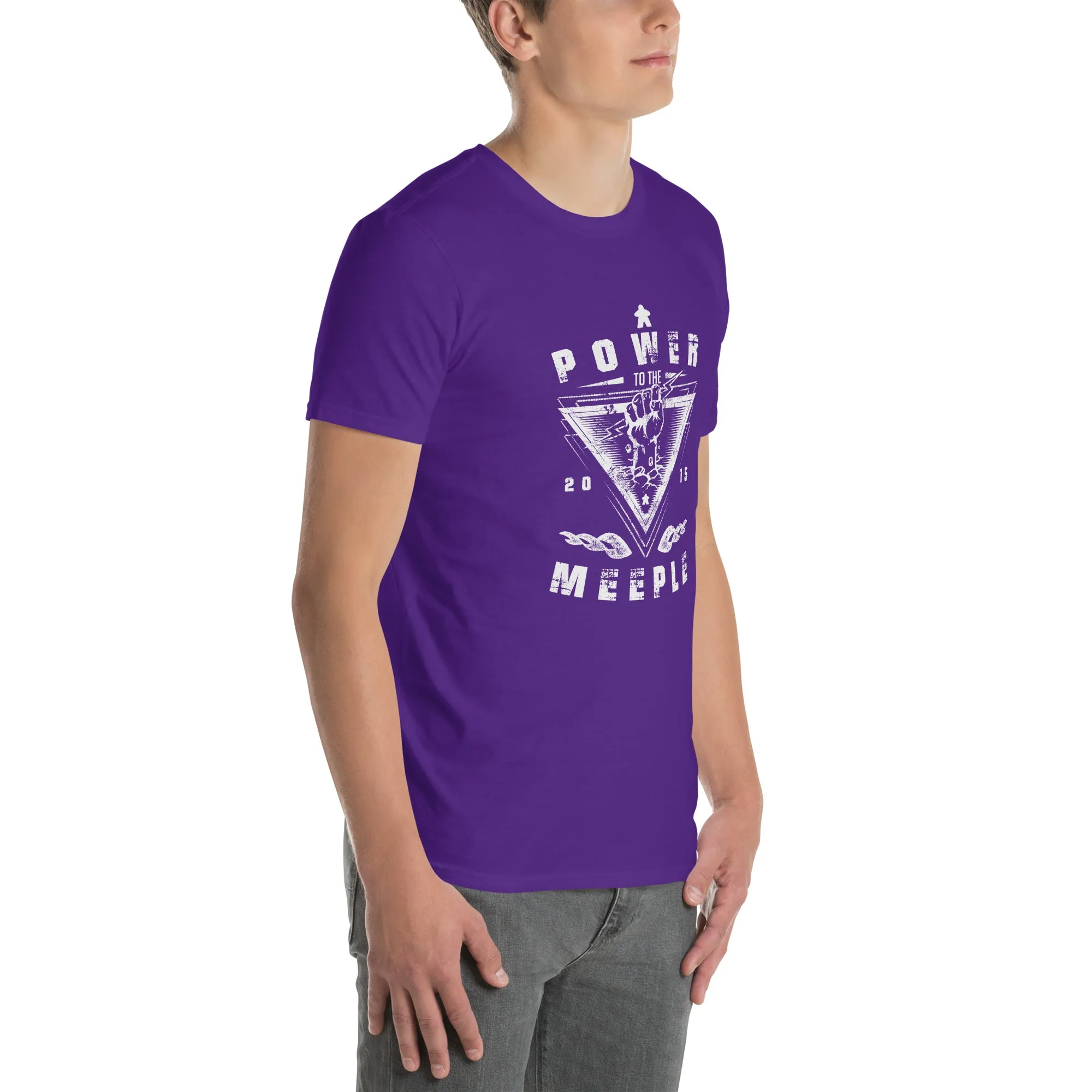 Power To The Meeple Board Game T-Shirt