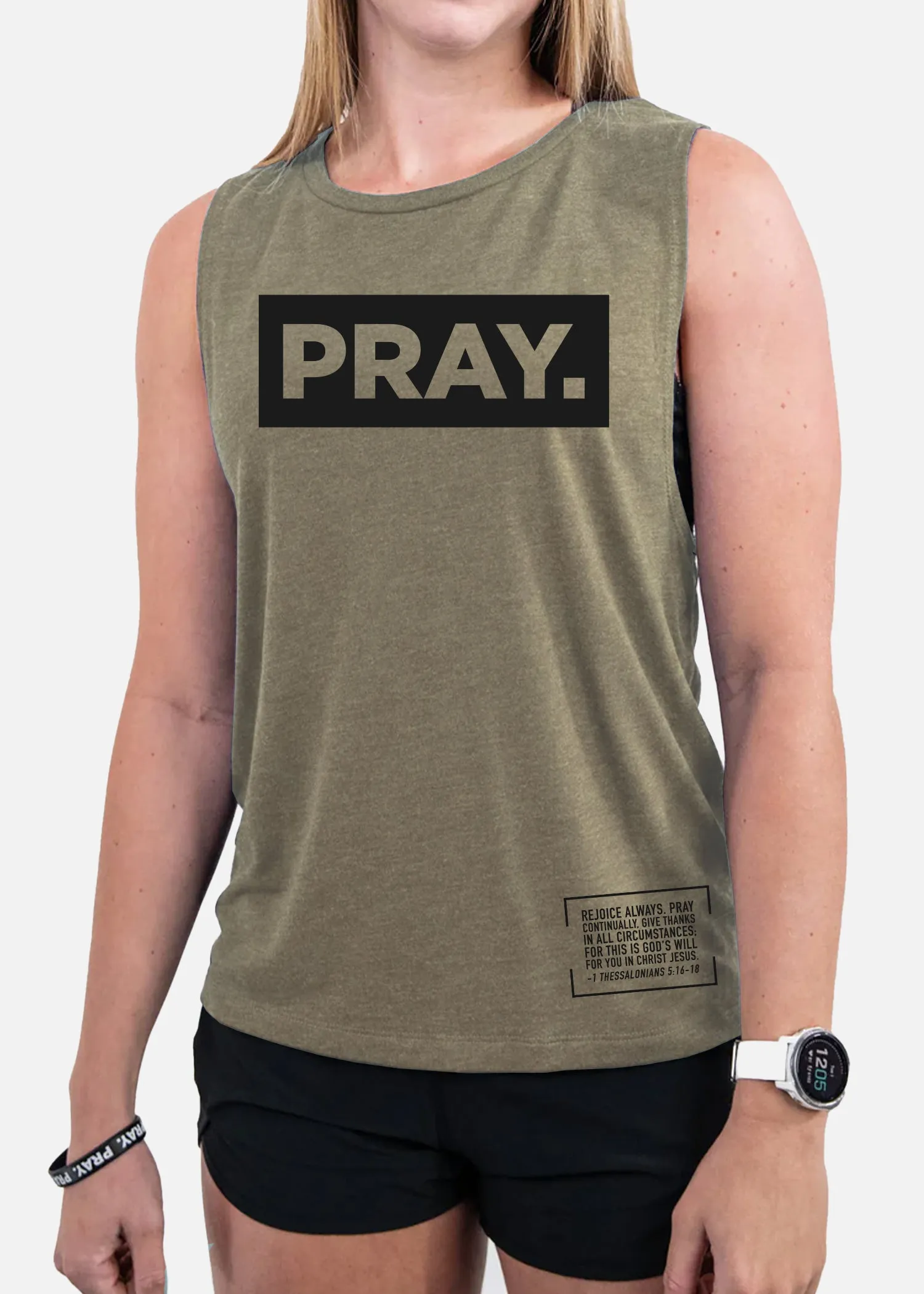 PRAY. Muscle Tank