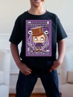 Pre order Willy wonka POP tee (tee as pictured ) 1.5 week -2 week Tat