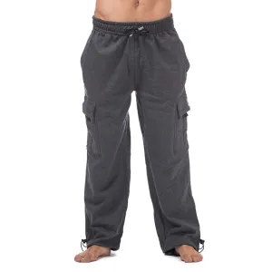 Pro Club Heavyweight Fleece Cargo Pants - CHARCOAL