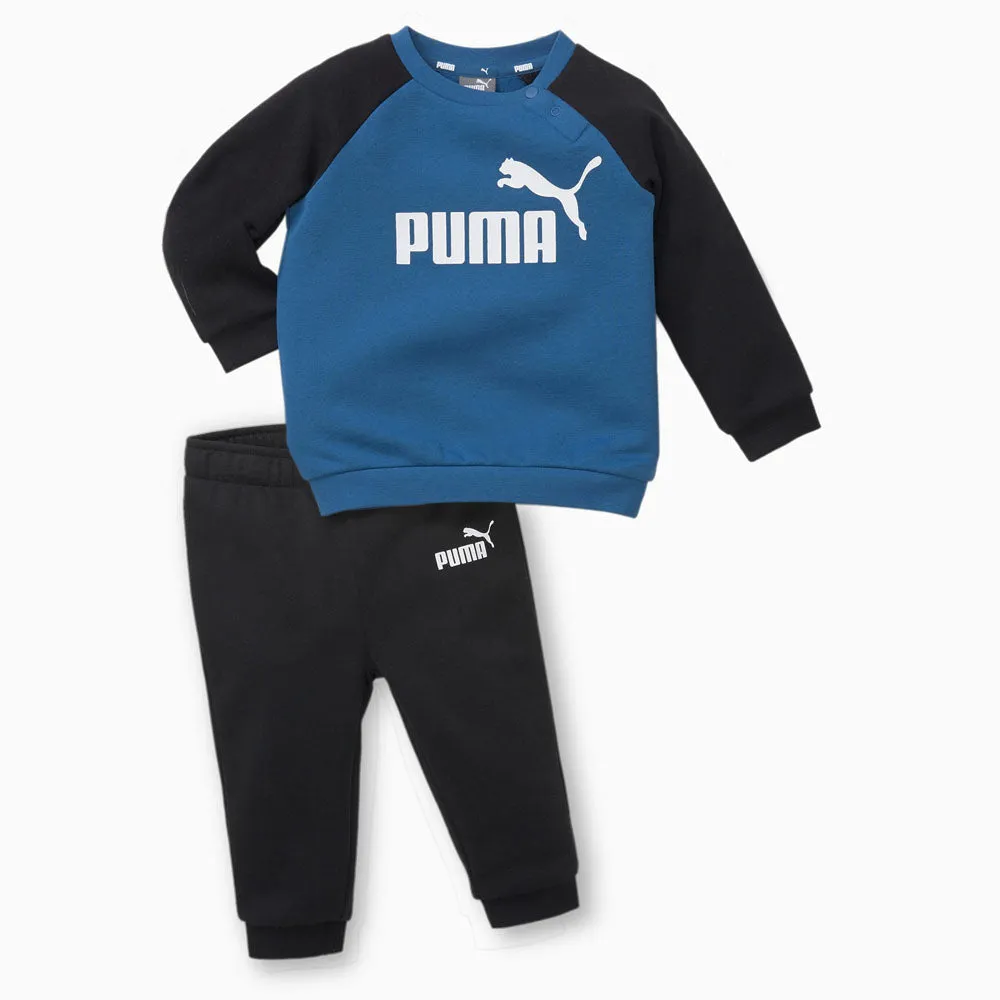 Puma Minicats Essentials Raglan Jogger Set