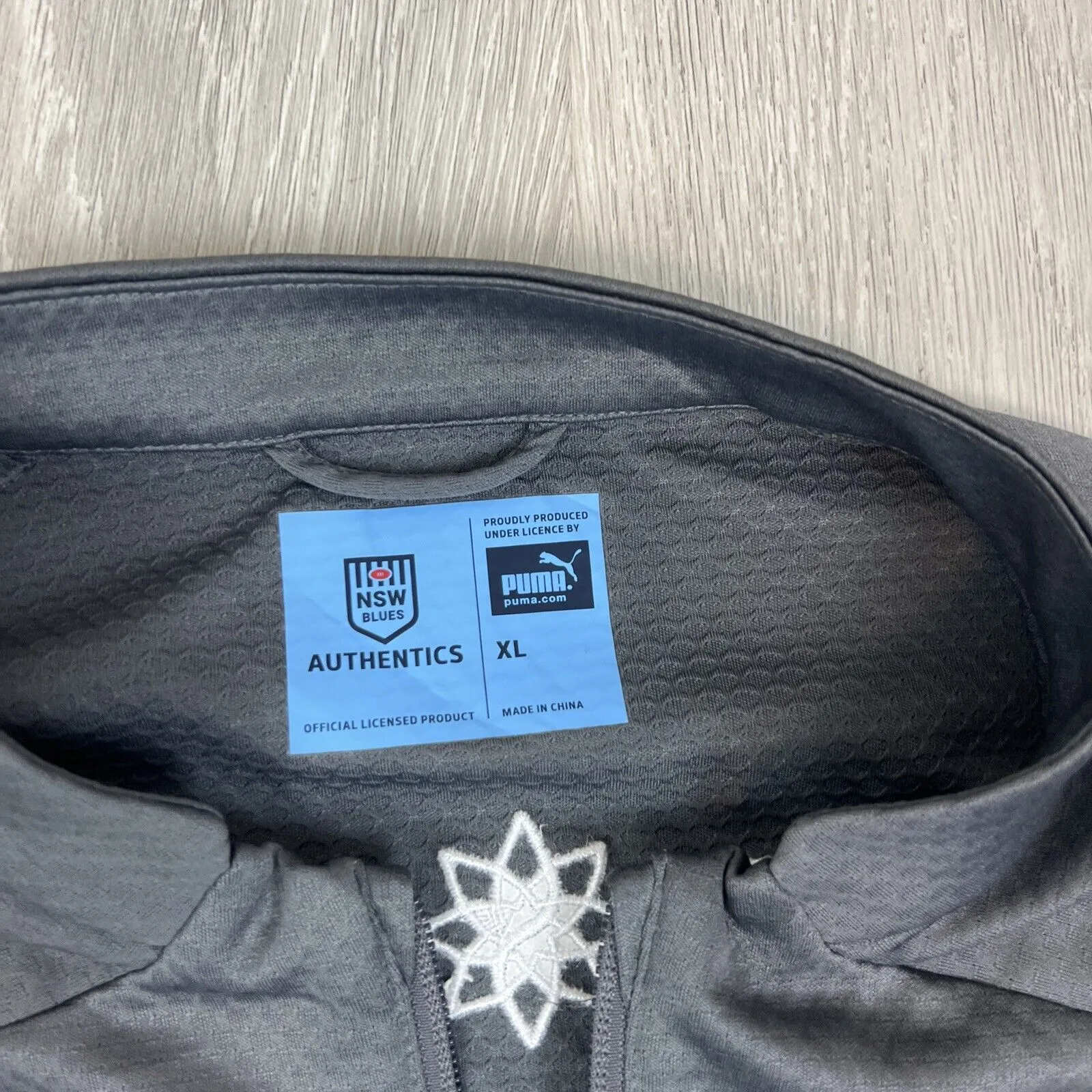 PUMA New South Wales Blues State of Origin Rugby Mens Tracksuit Jacket Size XL