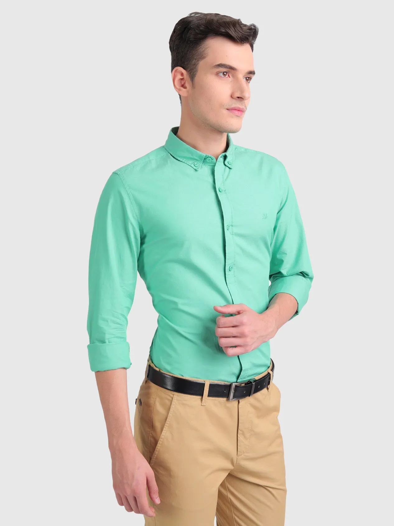Pure Cotton Oxford Shirt
