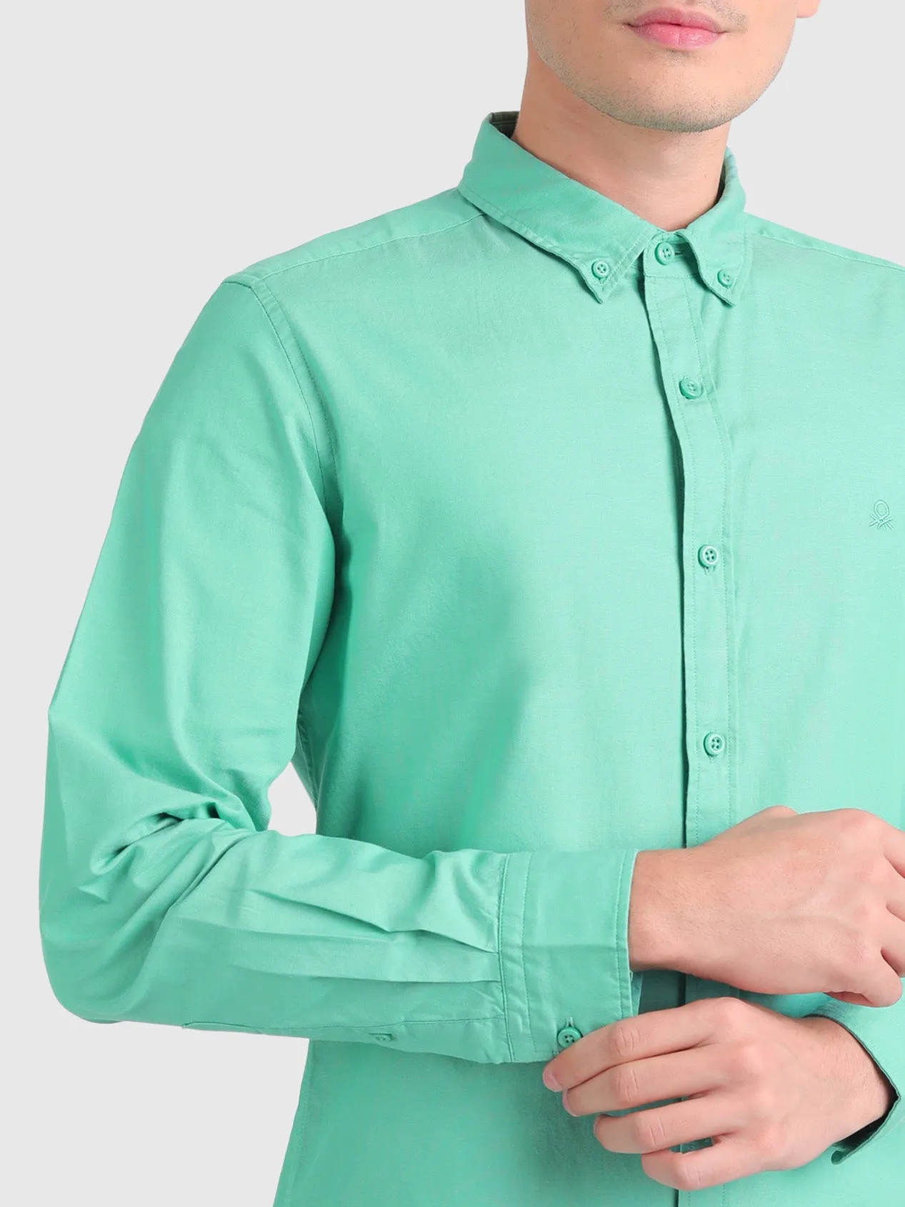 Pure Cotton Oxford Shirt