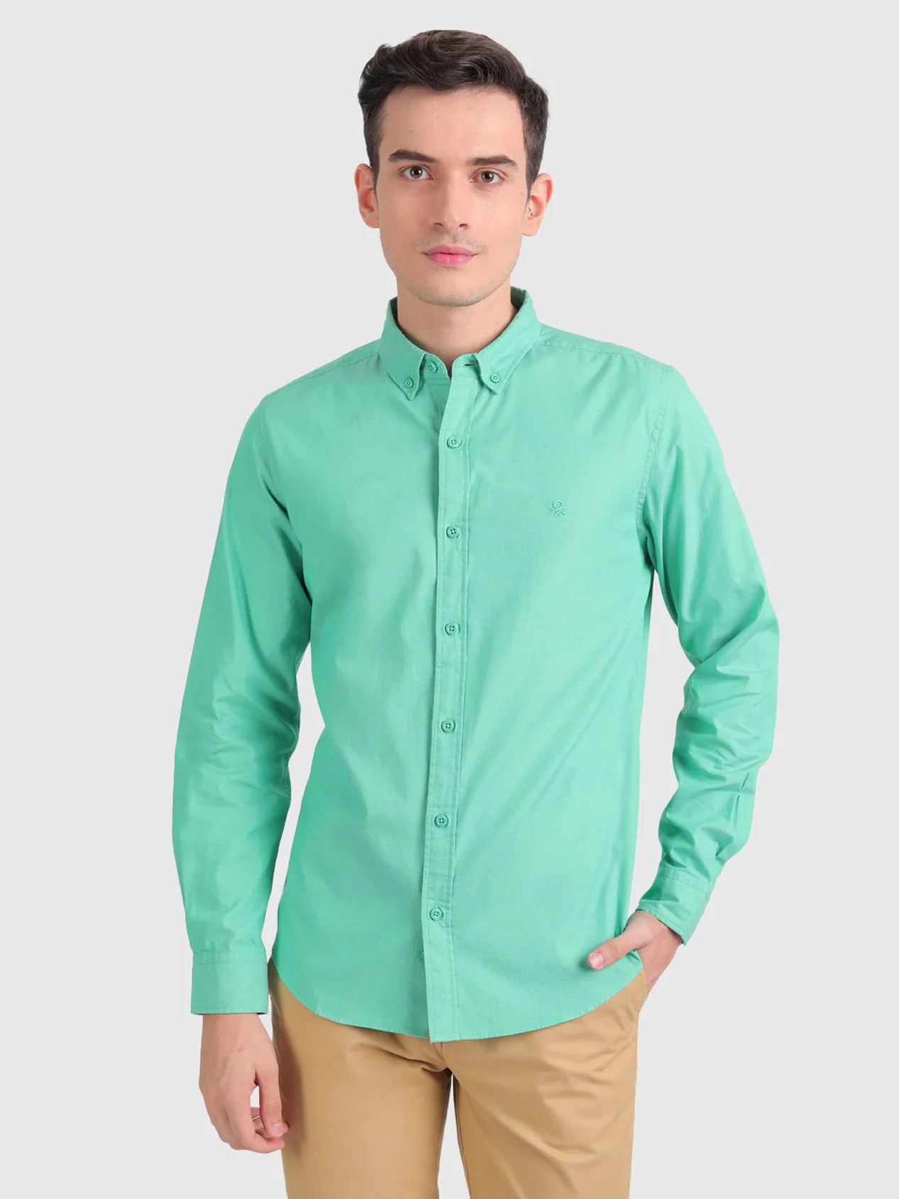 Pure Cotton Oxford Shirt