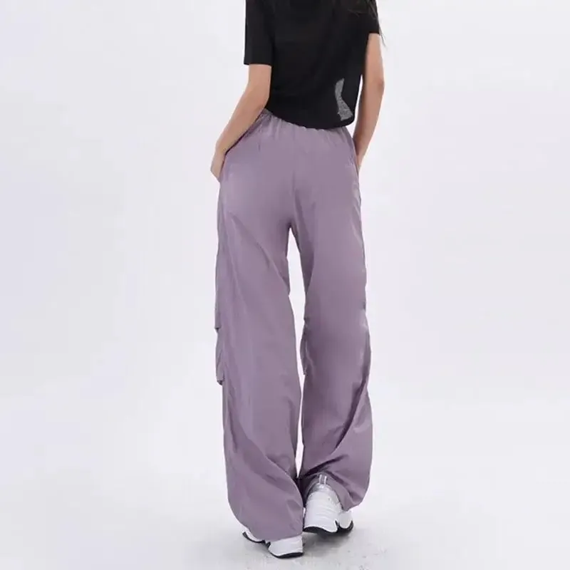 Purple Parachute Pants