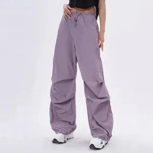 Purple Parachute Pants