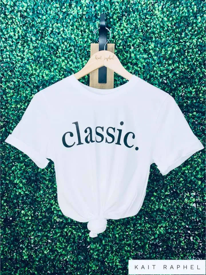 "CLASSIC" Graphic Tee