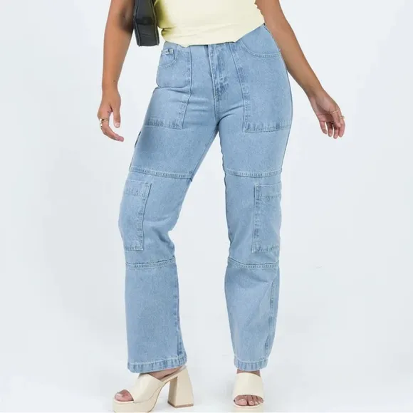 Ragged priest Denim Cargo pants