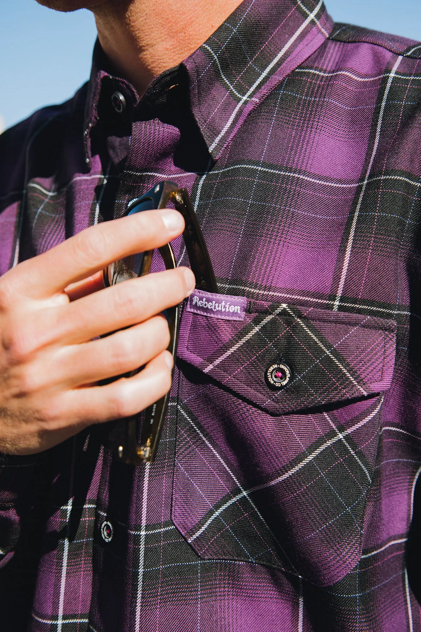 Rebelution X Dixxon Mens Flannel