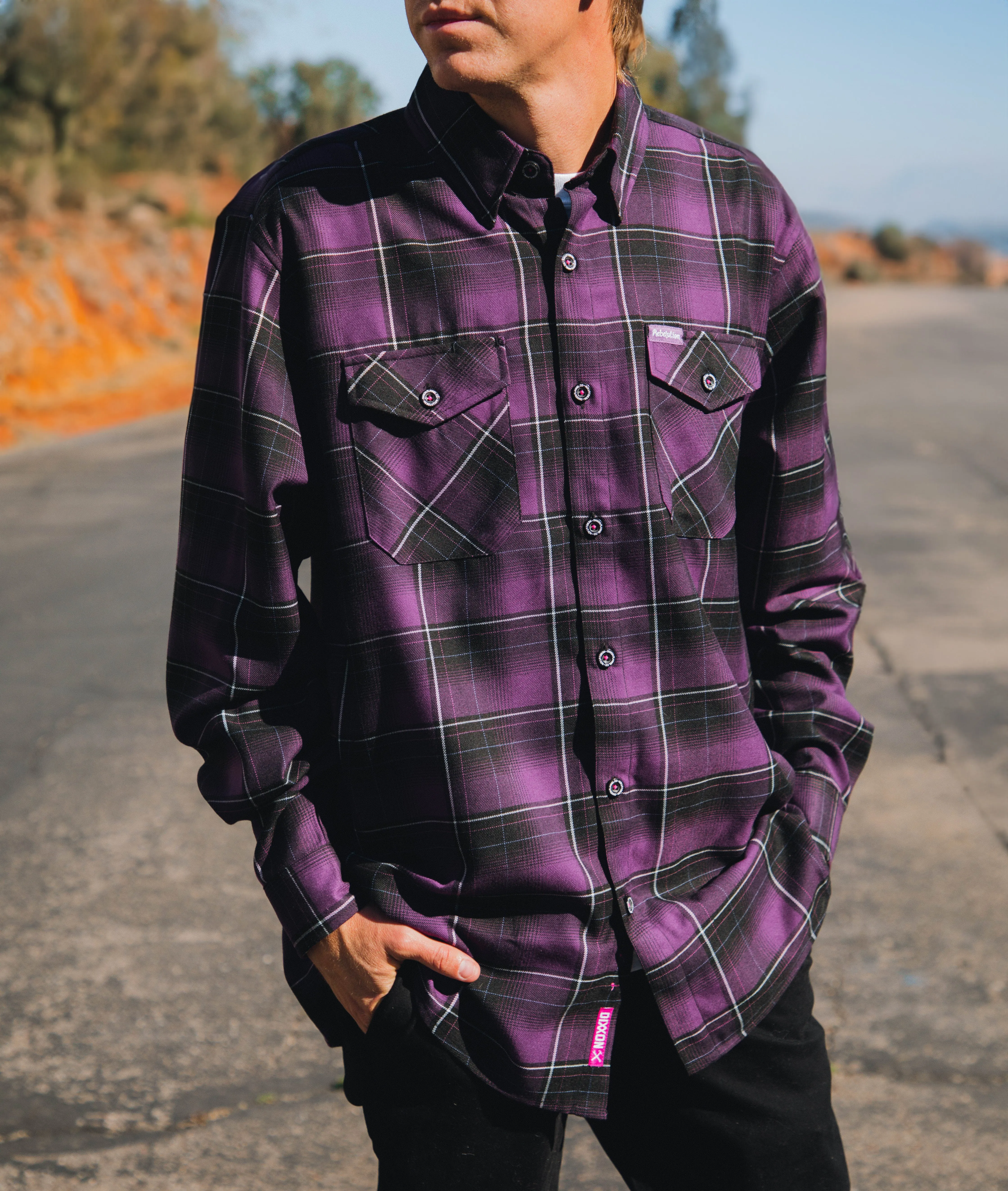 Rebelution X Dixxon Mens Flannel