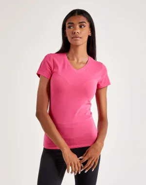 Red Fox V-Neck Tee