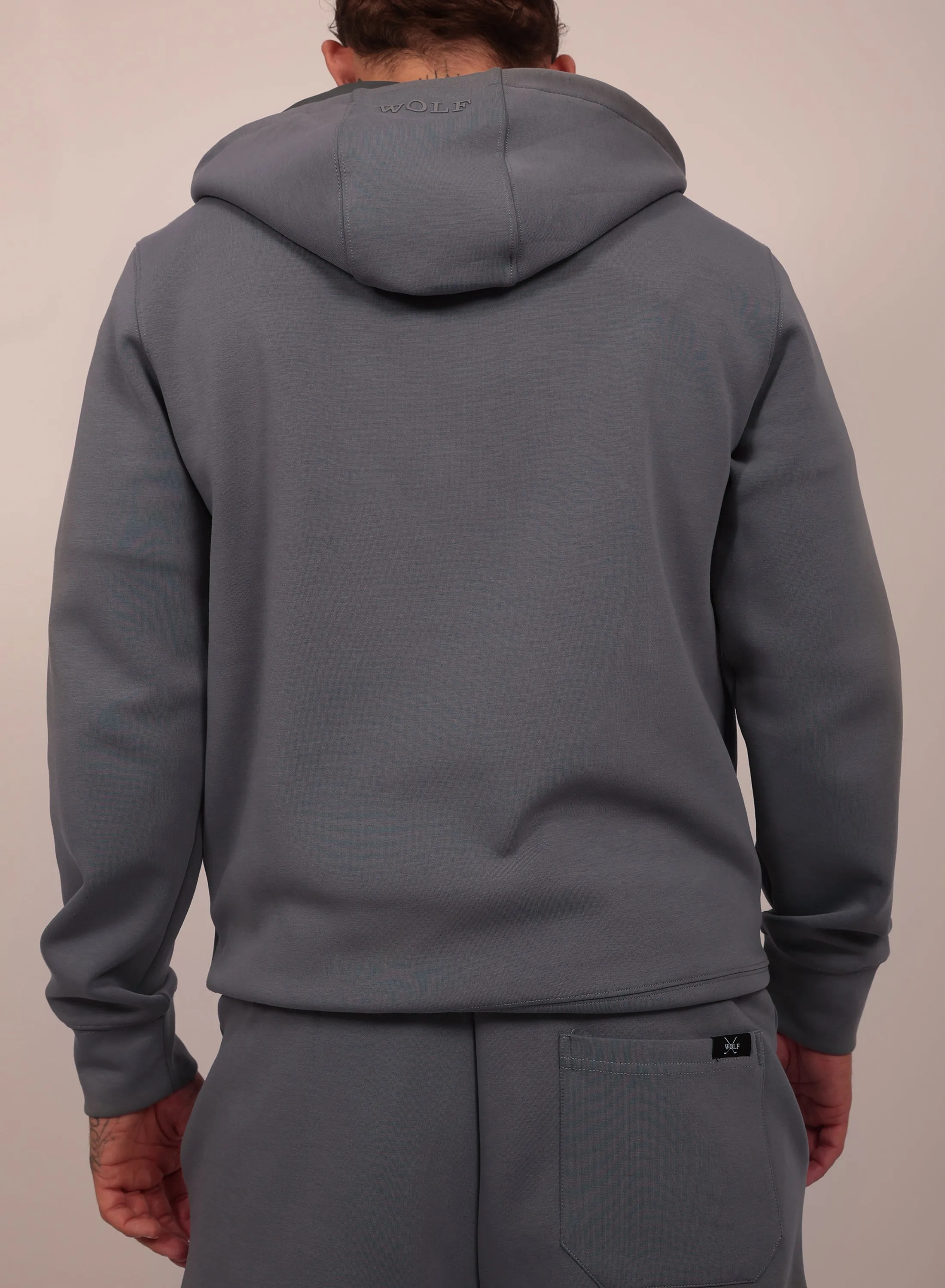 Relaxed Tracksuit Set in Grey