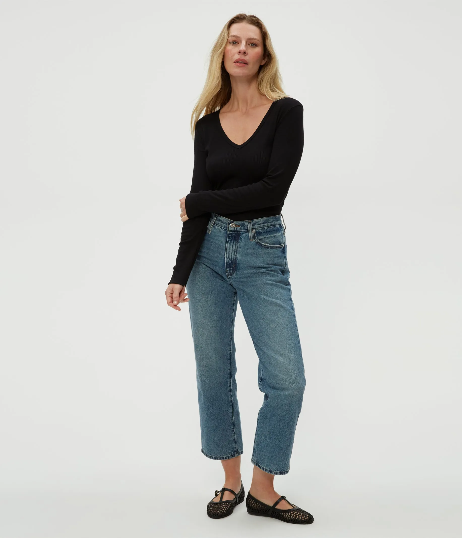 Remi V-Neck Tee