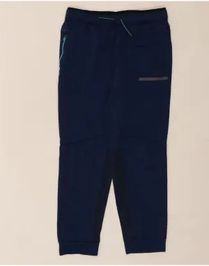 RUSSELL ATHLETIC Girls Tracksuit Trousers Joggers 14-15 Years XL Navy Blue