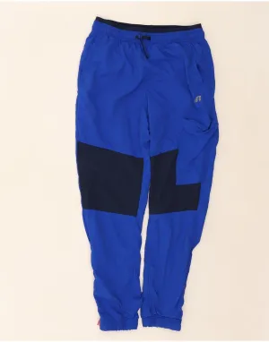RUSSELL ATHLETIC Girls Tracksuit Trousers Joggers 15-16 Years 2XL Blue
