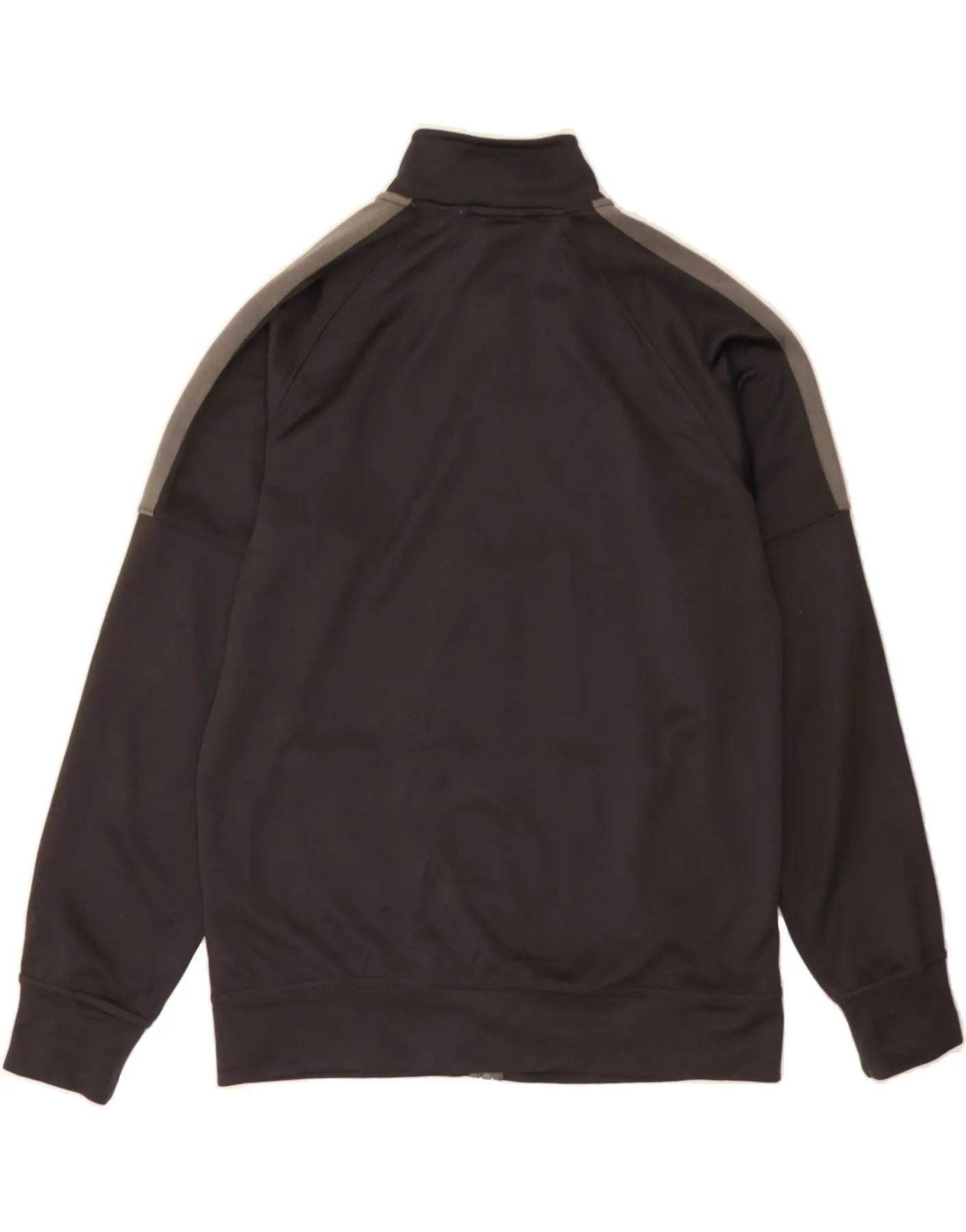 RUSSELL ATHLETIC Mens Dri-Power Tracksuit Top Jacket UK 34/36 Small Grey