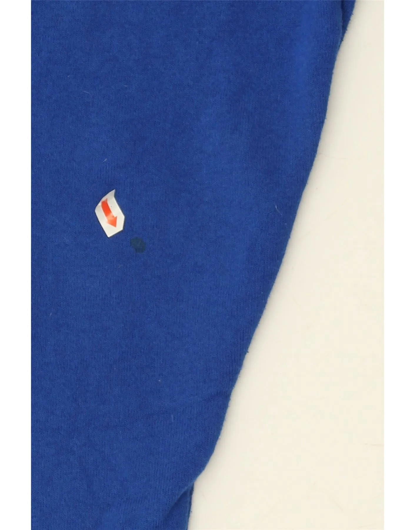RUSSELL ATHLETIC Mens Graphic Tracksuit Trousers Small  Blue Cotton