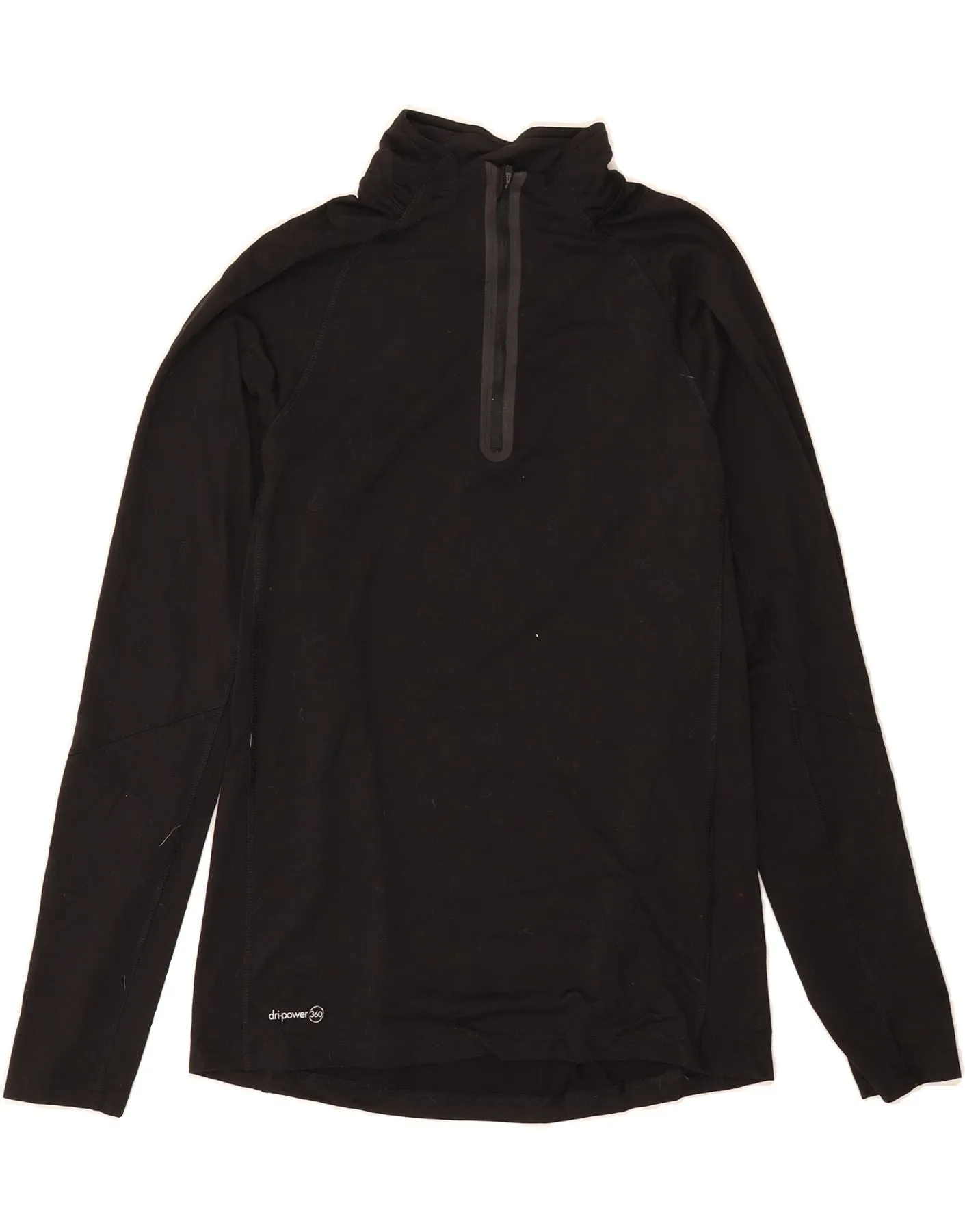 RUSSELL ATHLETIC Mens Pullover Tracksuit Top UK 34/36 Small Black