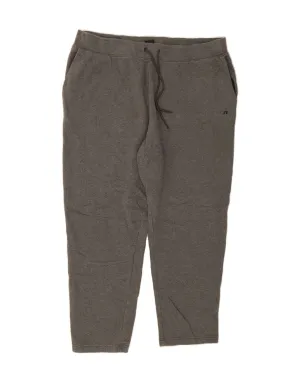 RUSSELL ATHLETIC Mens Tracksuit Trousers 2XL  Grey Cotton