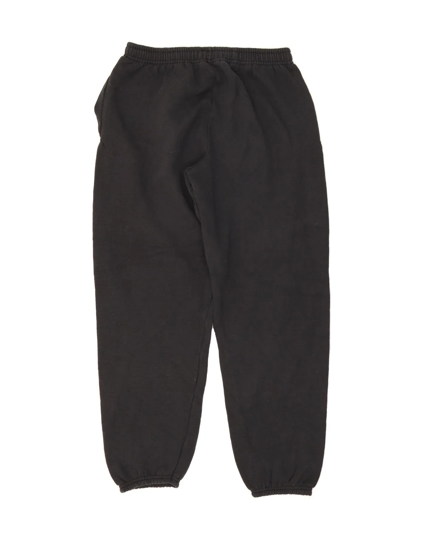 RUSSELL ATHLETIC Mens Tracksuit Trousers Joggers Large  Black Cotton