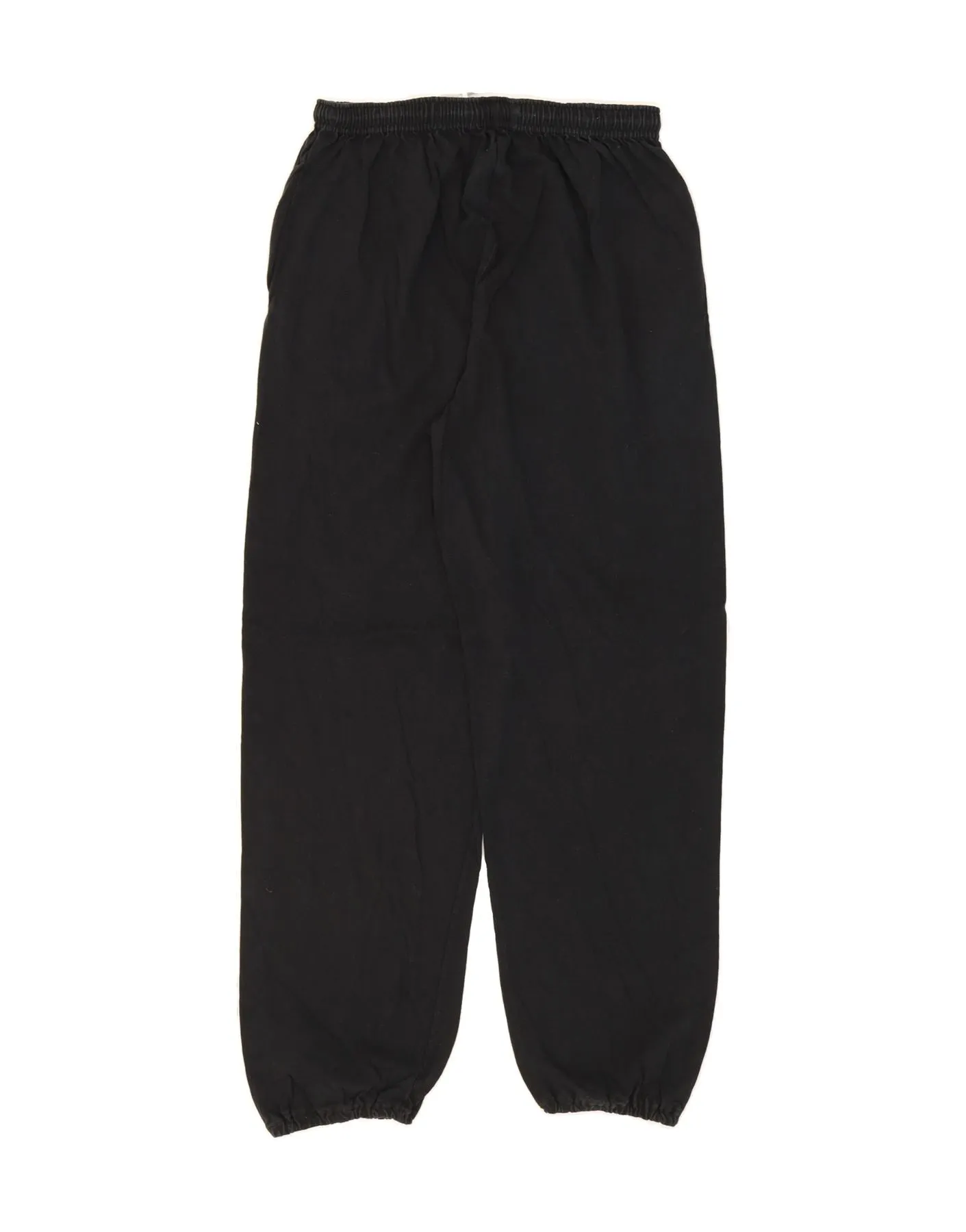 RUSSELL ATHLETIC Mens Tracksuit Trousers Joggers Large Black Cotton