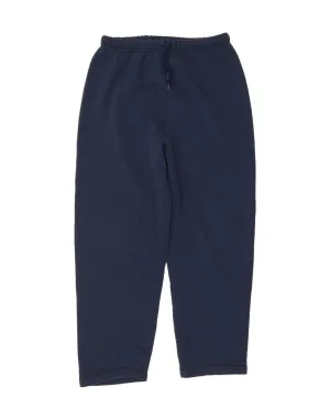 RUSSELL ATHLETIC Mens Tracksuit Trousers Large  Navy Blue Cotton