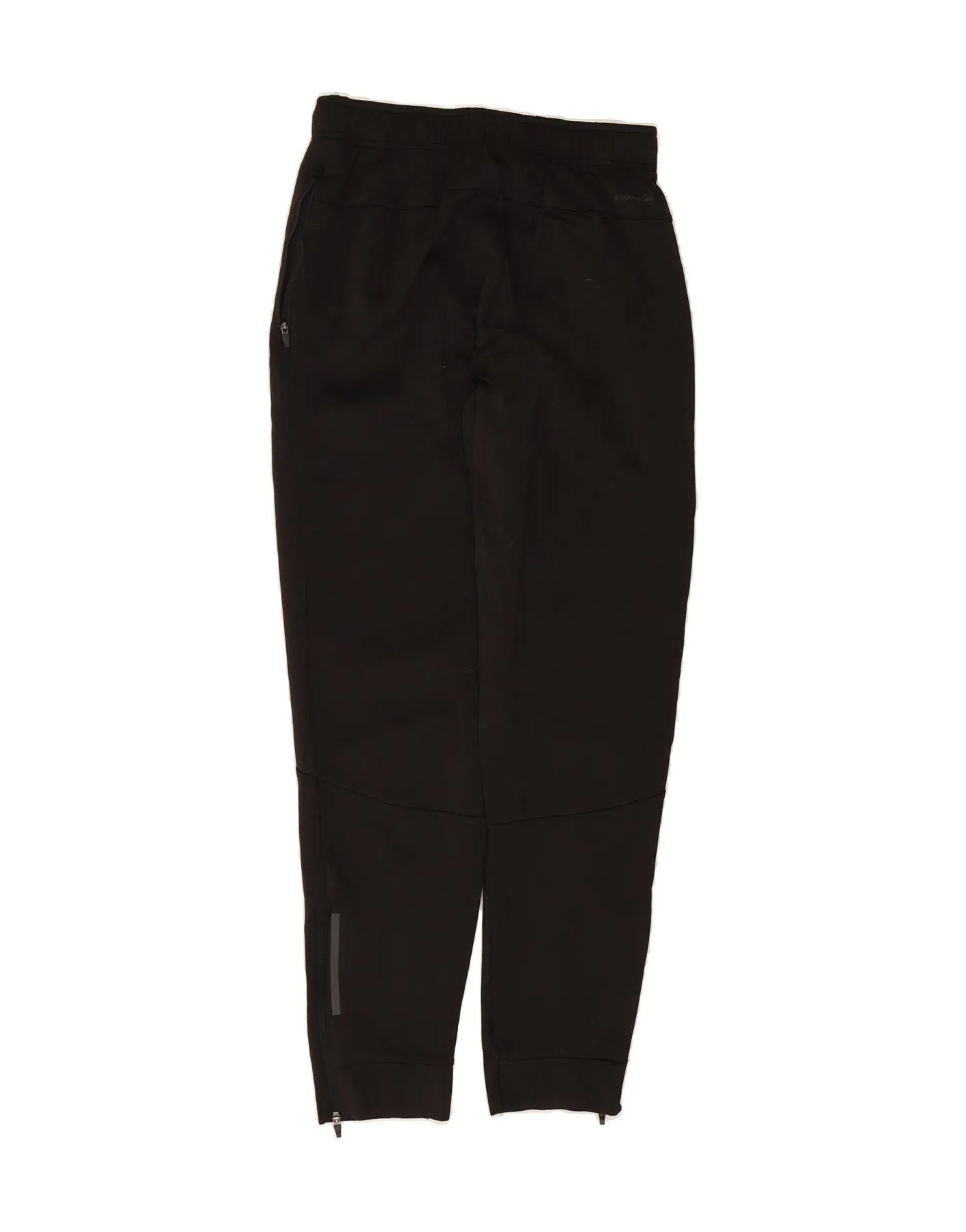 RUSSELL ATHLETIC Mens Tracksuit Trousers Medium  Black Polyester