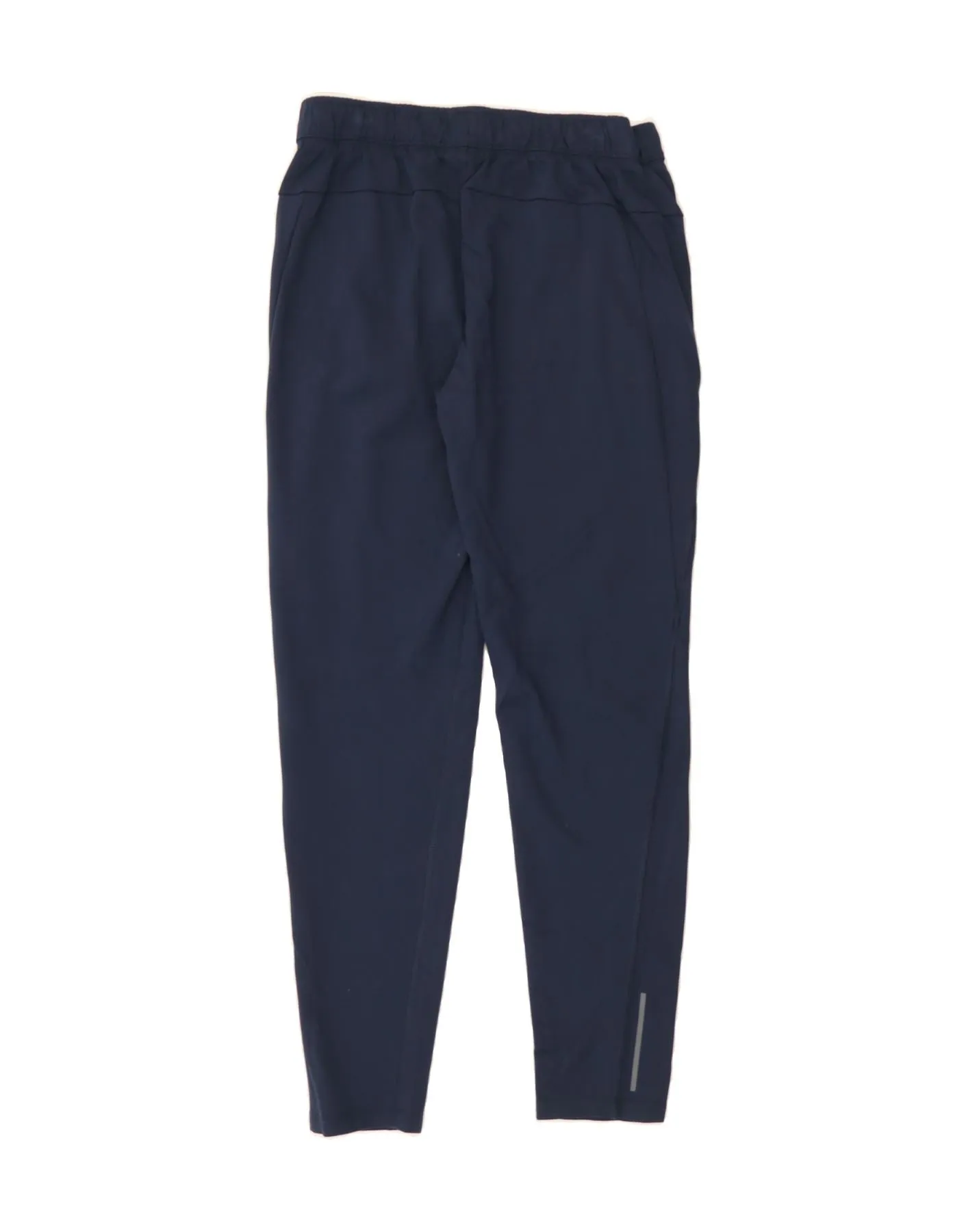 RUSSELL ATHLETIC Mens Tracksuit Trousers Medium  Navy Blue Nylon