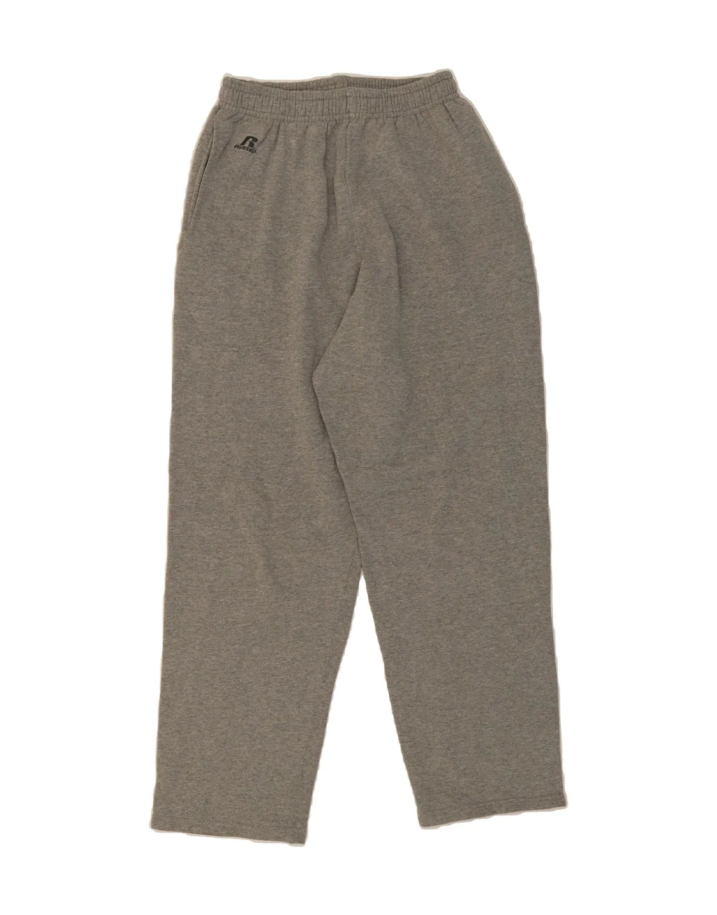 RUSSELL ATHLETIC Mens Tracksuit Trousers Small  Grey Polyester