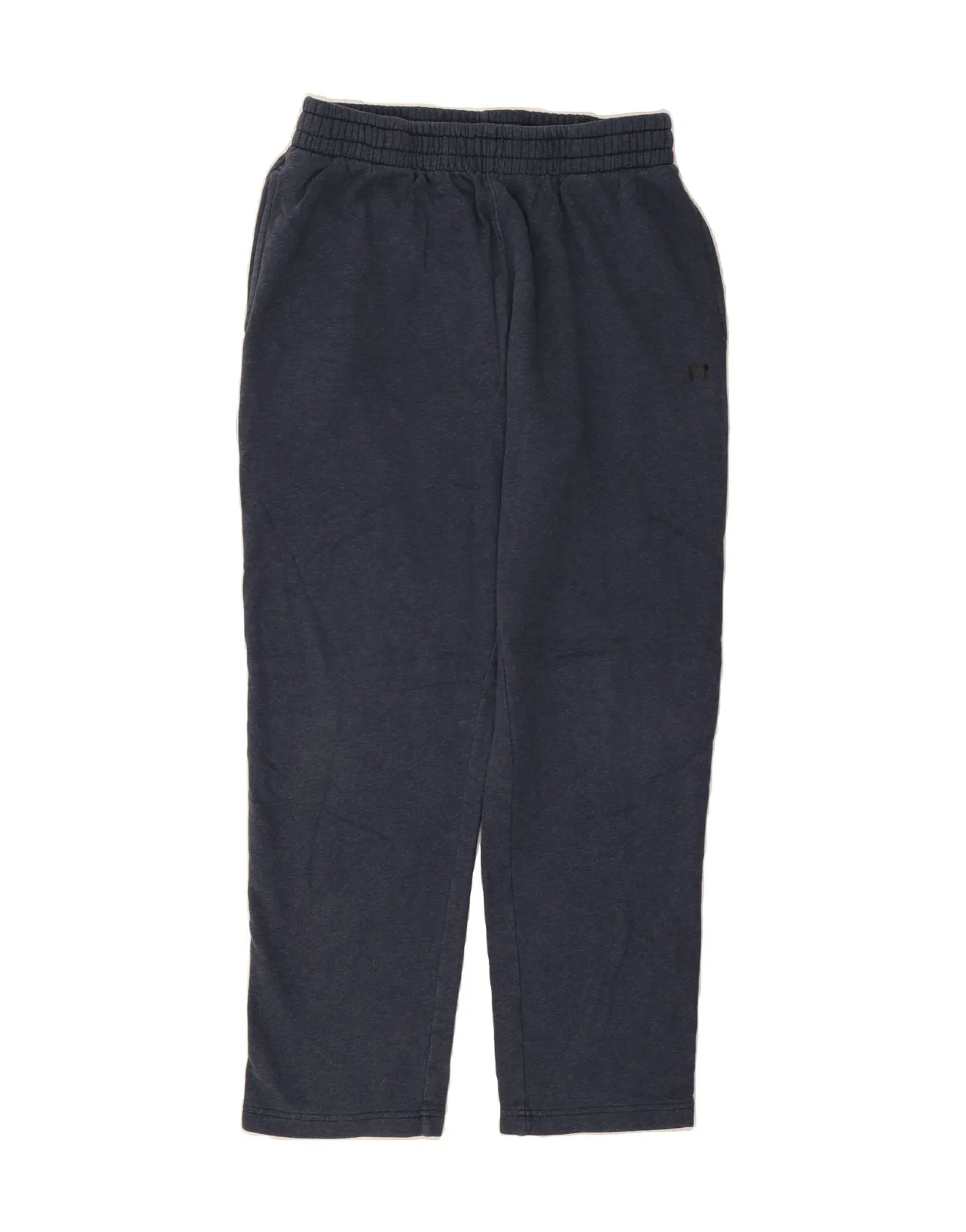 RUSSELL ATHLETIC Mens Tracksuit Trousers UK 32/34 Medium  Navy Blue Cotton