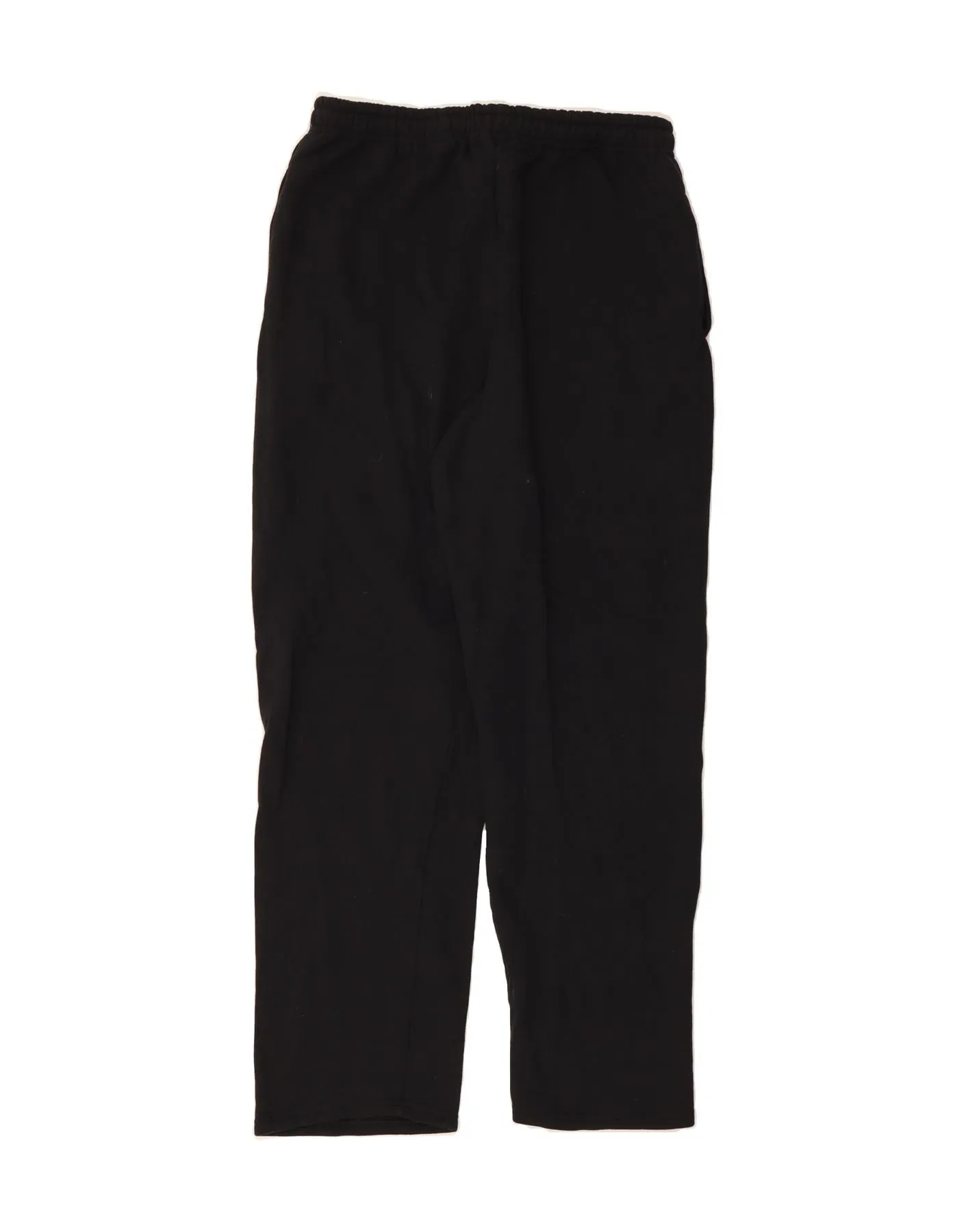 RUSSELL ATHLETIC Womens Graphic Tracksuit Trousers UK 16 Large  Black
