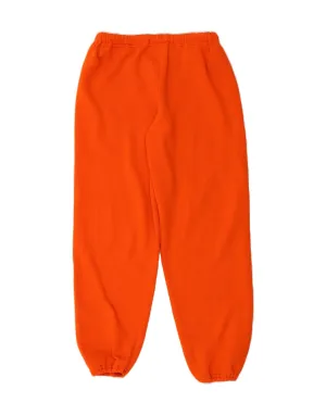 RUSSELL ATHLETIC Womens Tracksuit Trousers Joggers UK 14 Large  Orange