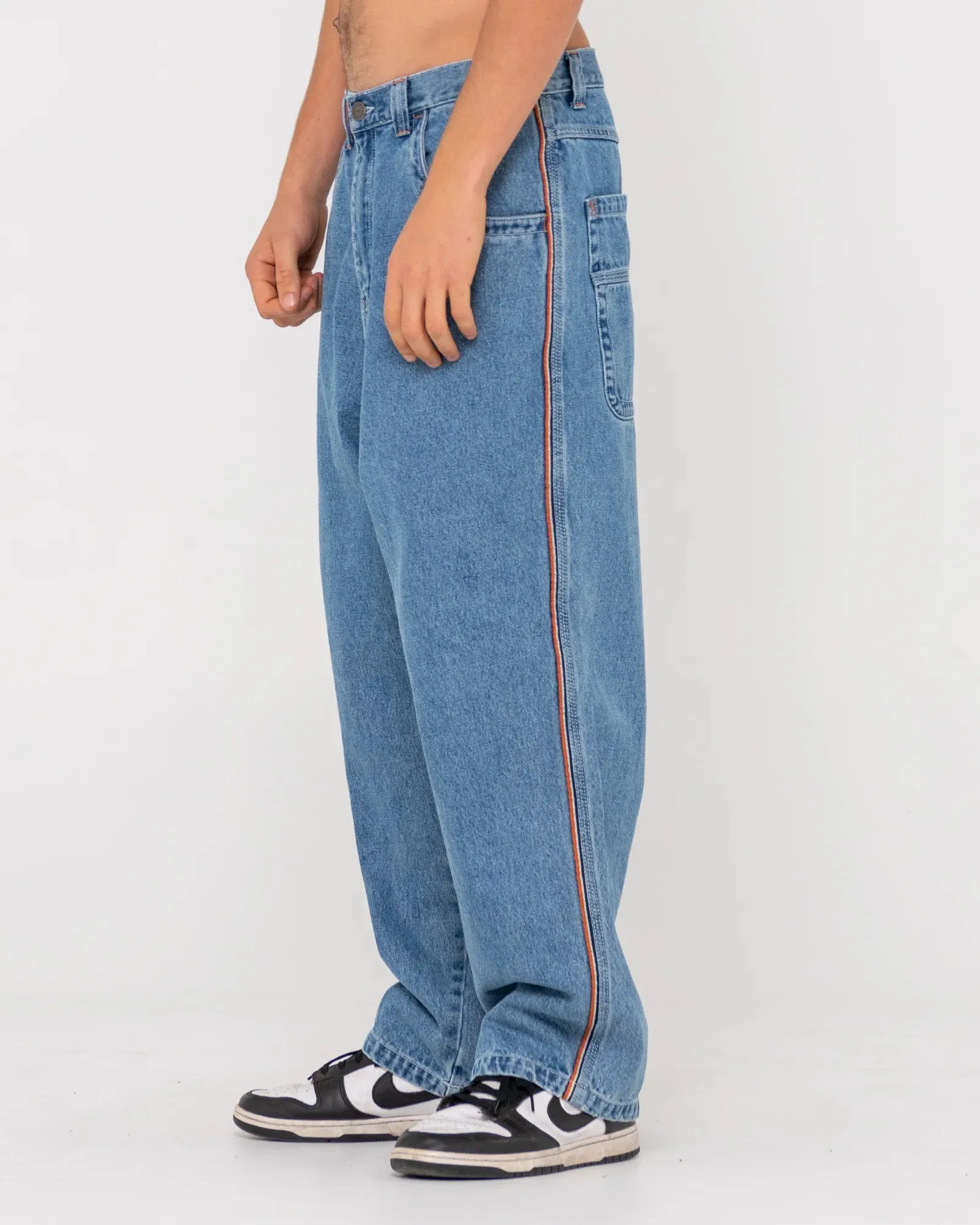 Rusty Flip Daddy 2.0 Jean - Middy Blue