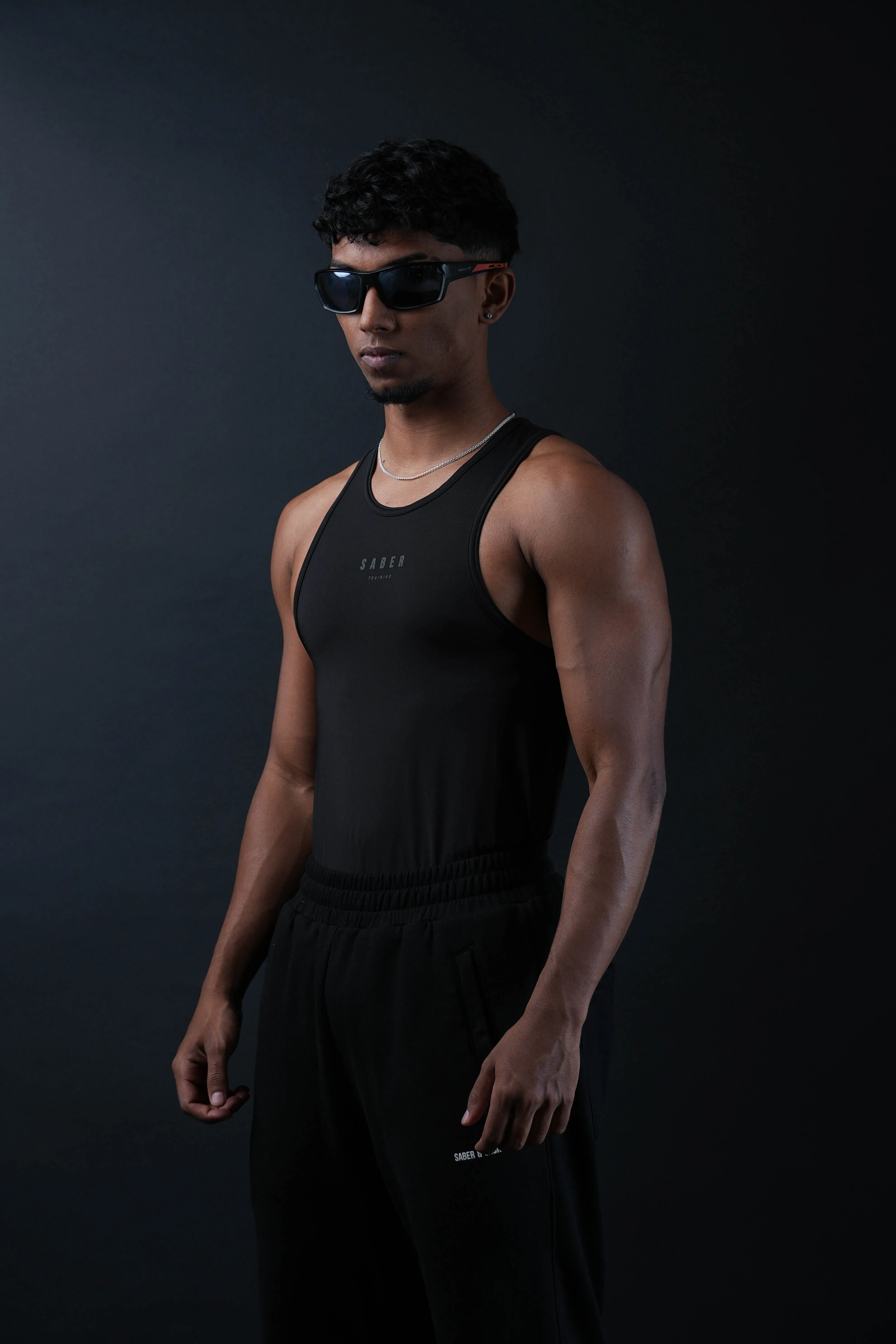 Saber Training Muscle Tank [Black]