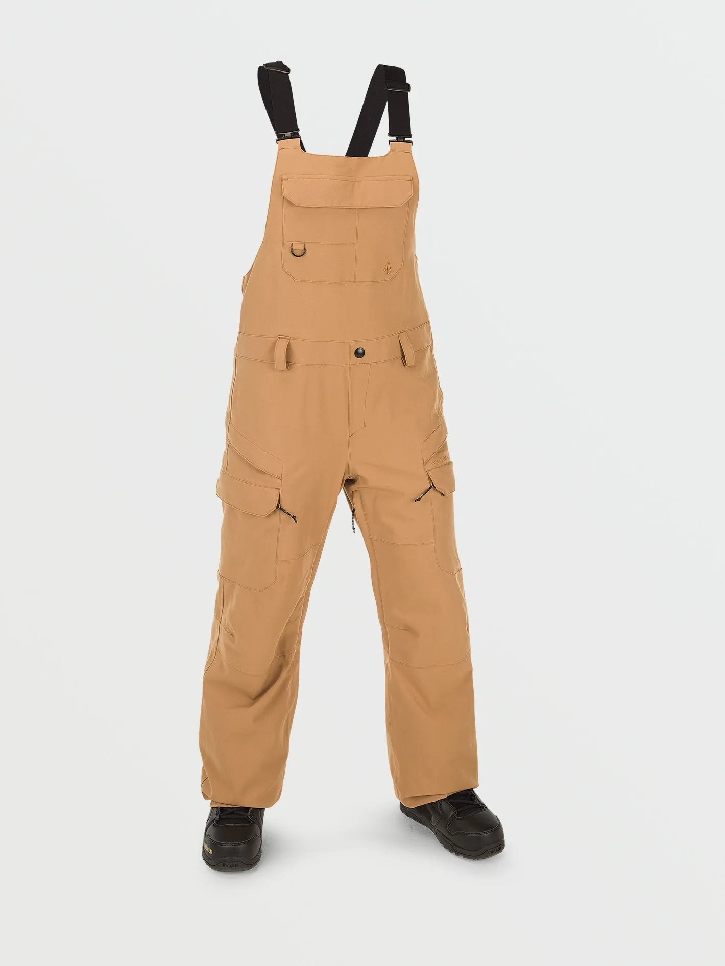 Salopette de snow Creston 3D Stretch - Caramel