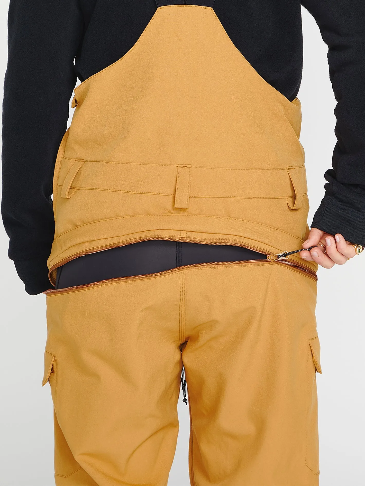 Salopette de snow Creston 3D Stretch - Caramel