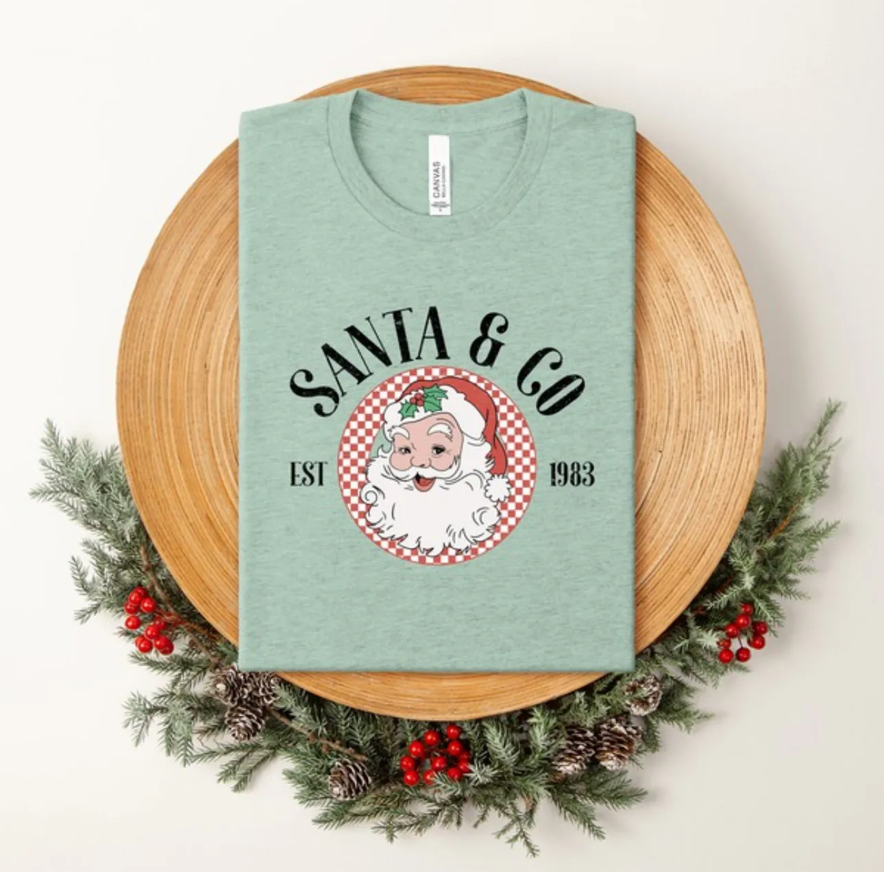 Santa And Co Graphic Tee