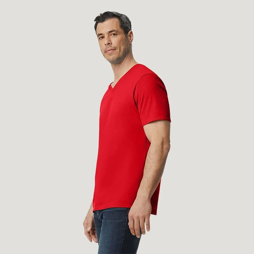 Scarlet Red V-Neck