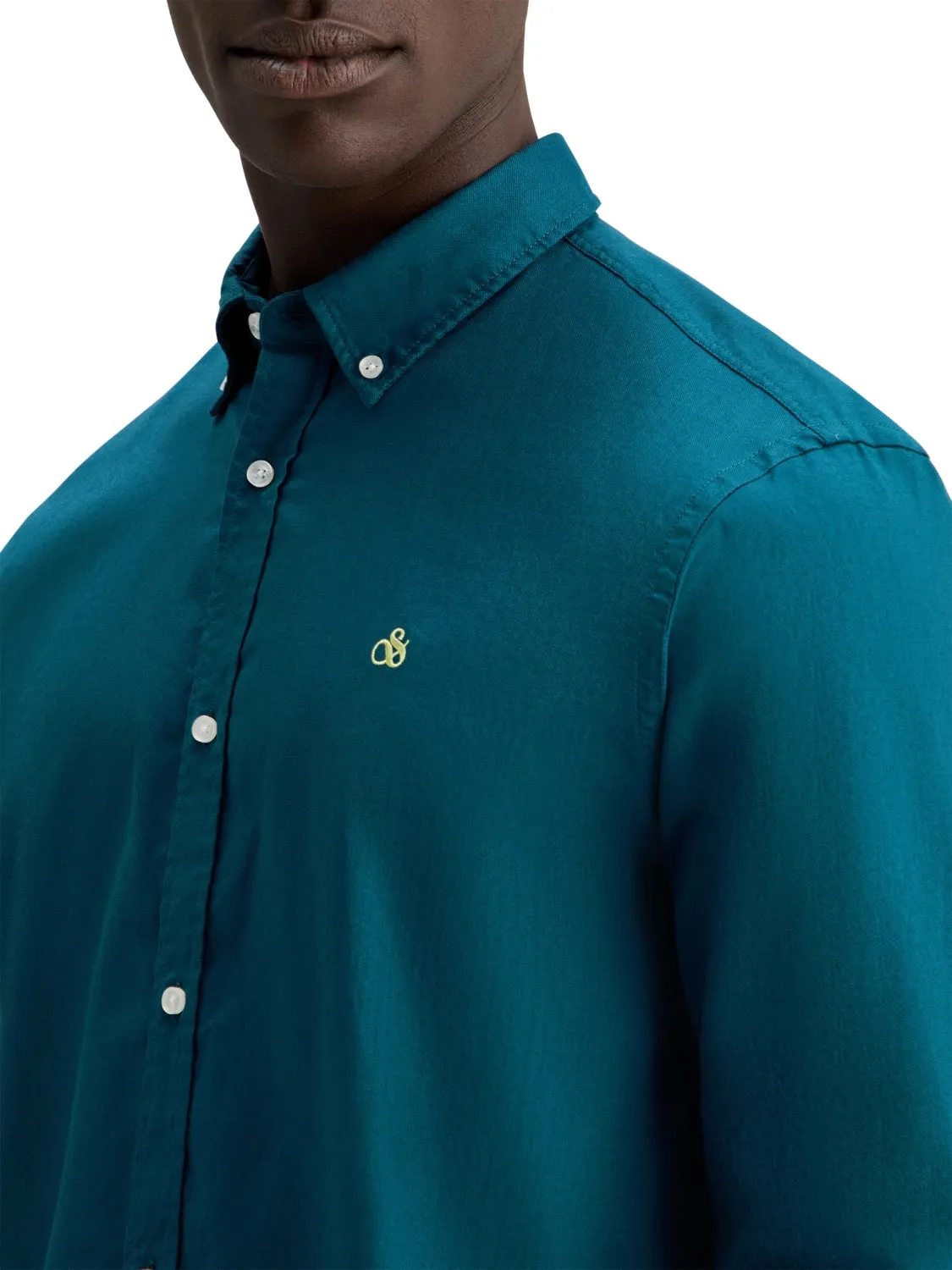 SCOTCH & SODA ESSENTIAL COTTON OXFORD L/S SHIRT 175695