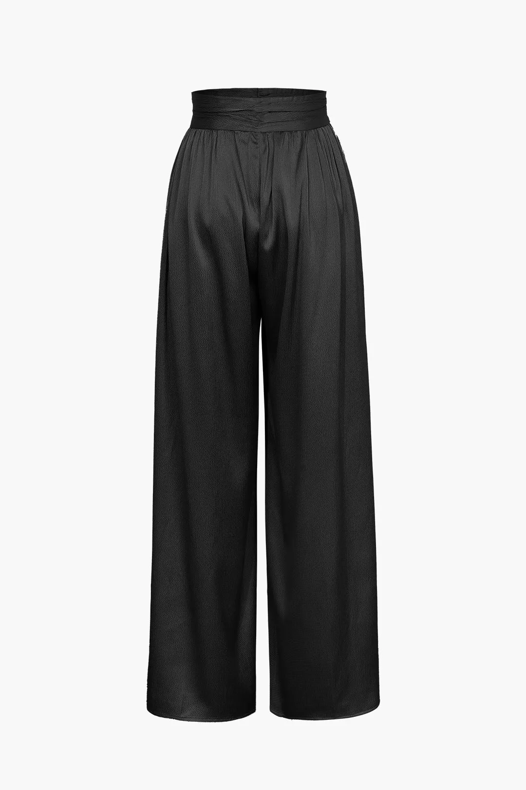 Selah - Elegant Heavy Satin Women's Pants