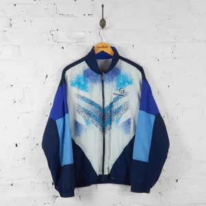 Sergio Tacchini Shell Tracksuit Top Jacket - Blue - L